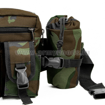 Сумка поясная с чехлом для бутылки "мультикам"