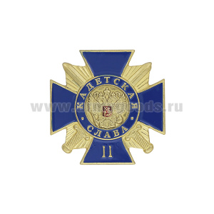 Значок мет. Кадетская слава 2 ст