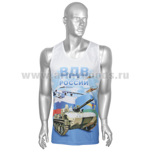 Майка цветная ВДВ России Никто, кроме нас