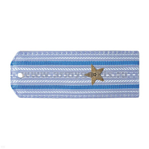 Погоны ВВС голуб. с голуб. просв. (на рубашку) вышит. канителью (майор)