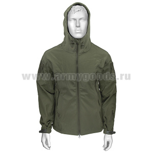 Кртк д/с Софтшелл с флисом М1 оливковая