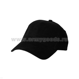 Бейсболка черная