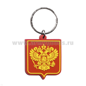 Брелок пластизол. Герб РФ