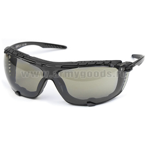 Очки защитные "Кираса-Тактик" (открытого типа) (дымчатые стекла)