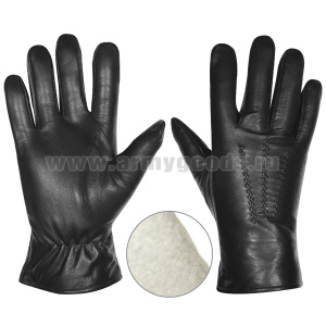 Перчатки кожаные с натуральным мехом 234/693