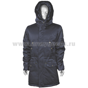 Кртк д/с Штабная синяя (подкладка синтепон 200 гр/м2) р-ры с 44 по 60