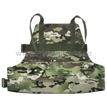 Разгрузка набедренная тактическая "мультикам" (бронеэлементы из СВМПЭ в комплекте)
