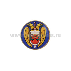 Значок мет. Президентский полк ФСО (мал., круглый, смола, на пимсе)