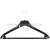 Вешалка-плечики (черный пластик)