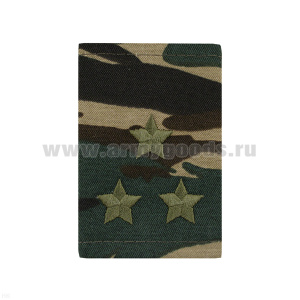 Ф/пог. "камыш" зеленый вышит. (полковник)