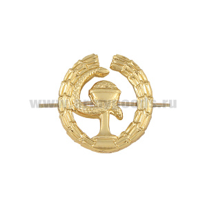 Эмбл. петл. мет. ФСО Медицинская служба зол. (правая)