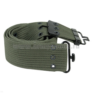 Ремень широкий НАТО (ширина 50 мм) солд. оливк. с мет. заколкой (длина 125 см)