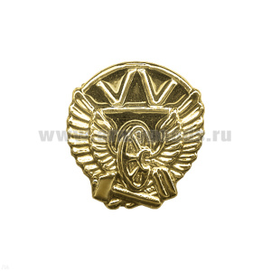 Эмбл. петл. пласт. ЖДВ зол.