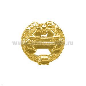 Эмбл. петл. пласт. Танк. войска ст/обр зол.