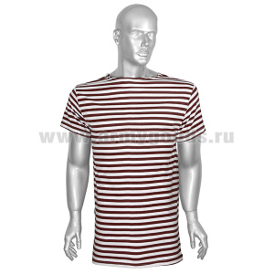 Футболка-тельняшка кулирка краповая