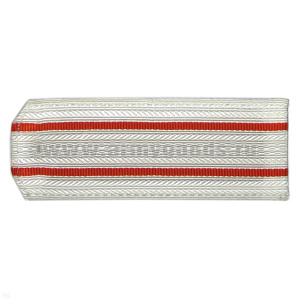 Погоны бел. 2 красн. пр. (на пластике)