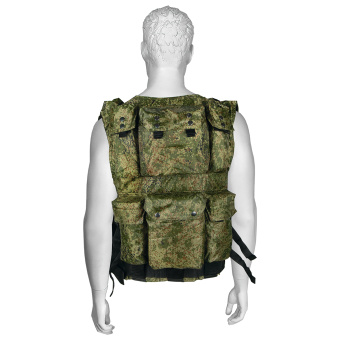 Жилет разгрузочный тактический Армейский "русская цифра" (ткань "оксфорд")