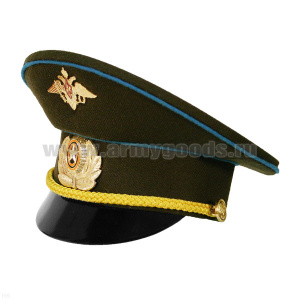 Фуражка сувен. миниатюрная ВДВ-ВВС-ВКС (оливковая, с орлом РА)