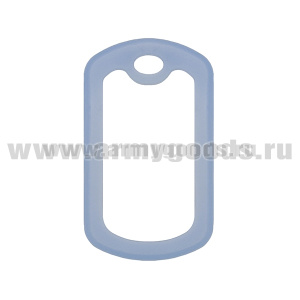 Резинка для жетонов голубая (светящ. в темноте)