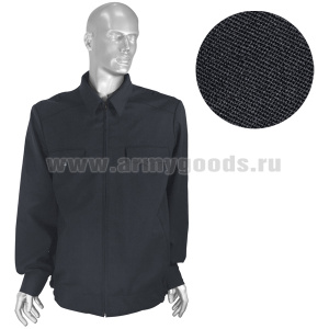 К. жакет форм. п/ш (на молнии) Мужской темно-синий Полиция  (ткань ШК75-021) р-ры с 42 по 60