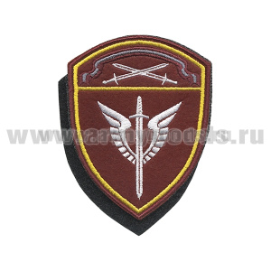 Шеврон вышит. Росгвардия Северо-Западный ВО (ОМОН территориальных органов) на липучке