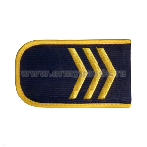 Погоны ГОРЭЛЕКТРОТРАНС вышит. шелком синие (3 лычки)