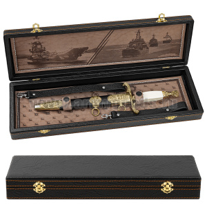 Кортик в шкатулке Адмиральский (сувенирный)