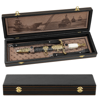 Кортик в шкатулке Адмиральский (сувенирный)