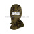 Маска вязаная п/ш (прорезь для глаз, без рта) кмф зеленая