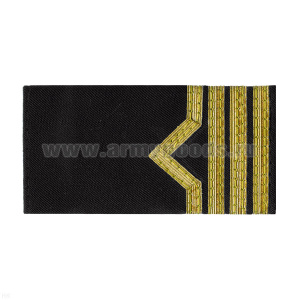 Ф/погоны (муфты, галун) реч.фл. черн. 4 катег.