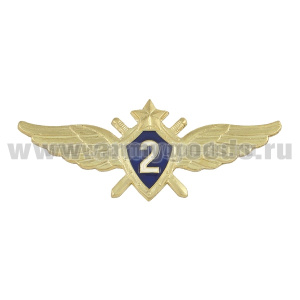 Значок мет. Классность ВВС нов/обр 2 класс