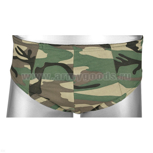 Трусы-плавки кмф 4-х цветн. зел.