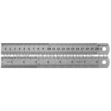 Линейка металлическая (20 см) 