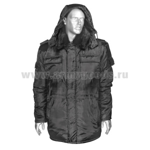 Кртк зим. Аляска (мод. N) черная (ткань "оксфорд") р-ры с 62