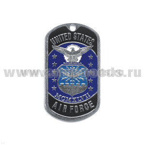 Жетон (нерж. ст., эмал.) U.S. Air force (ВВС)