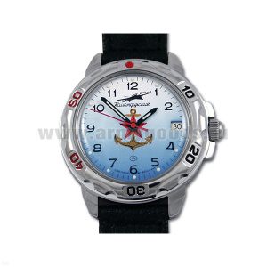 Часы наручные механич. "Командирские" (без автоподзавода) Дизайн циферблата может несколько отличаться от представленного на фото