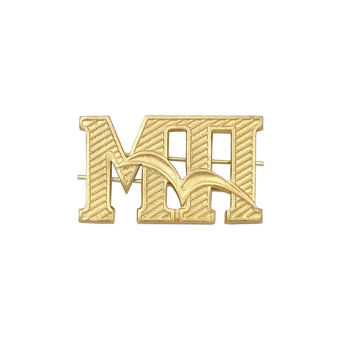 Буквы на погоны мет. МП зол. (с чайкой)