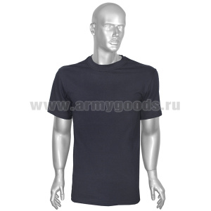 Футболка кулирка темно-синяя (для полиции) р-ры с 62