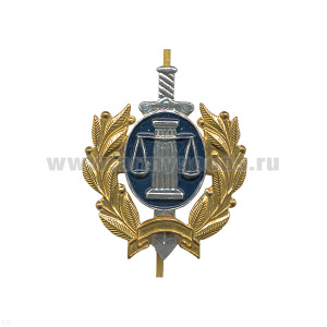 Эмбл. петл. мет. ФССП на воротник (составная)