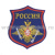 Шеврон вышит. на парад РВСН (синий фон) люрекс