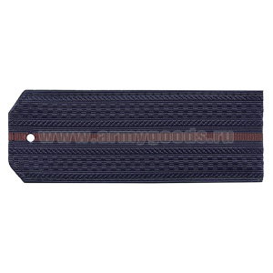 Погоны темно-синие 1 крап. пр. Росгвардия