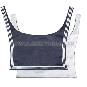 Гюйс ДМБ без рисунка шелк темный (подкладка - шелк)