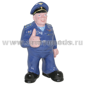 Фигурка гипсовая Старший офицер ВВС (в офисной форме)