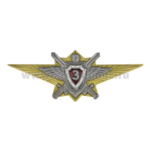 Значок мет. Классность Росгвардии (для контрактников) 3 класс