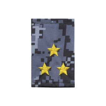 Ф/пог. Росгвардия ВОХР (расцв. "точка") вышит. желт. (полковник)