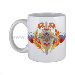 Кружка фарф. (0,3 л) МВД