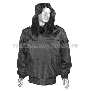 Кртк зим. Оперативка (мод. S) черная (ткань п/а)