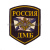 Шеврон пластизолевый Россия ДМБ (5-уг. с флагом и орлом ВМФ)