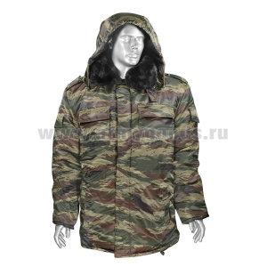 Кртк зим. Аляска (мод. N) "камыш" зеленый (ткань "оксфорд")