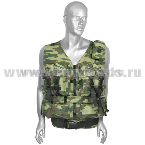 Жилет разгрузочный Армейский "флора" (х/б Rip-Stop)